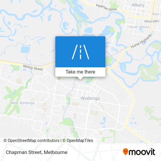 Chapman Street map