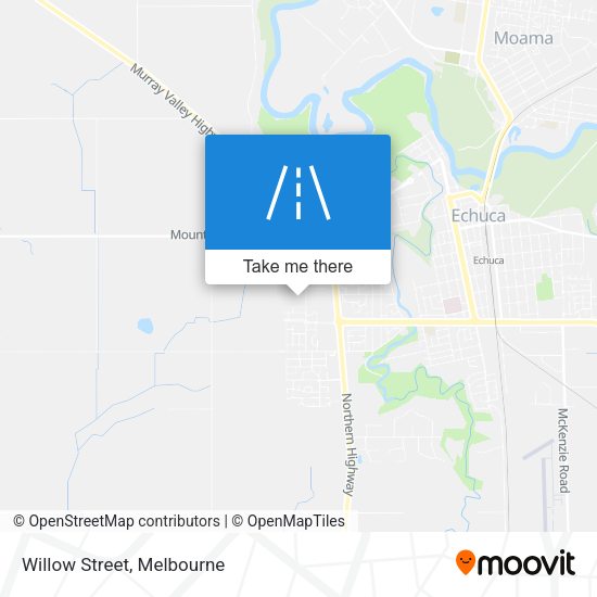 Willow Street map
