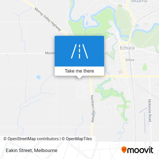 Eakin Street map