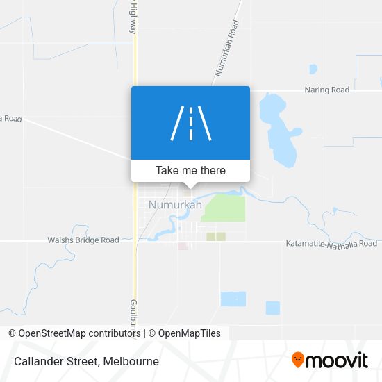 Callander Street map