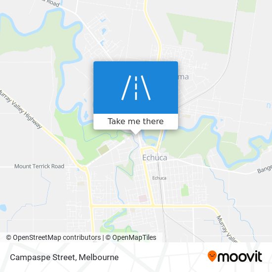 Campaspe Street map