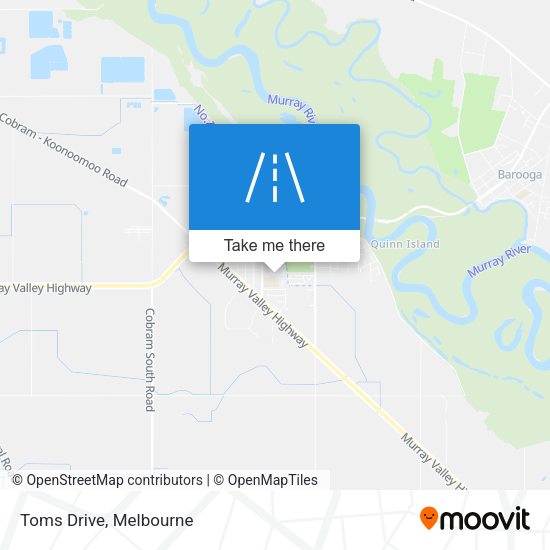 Toms Drive map