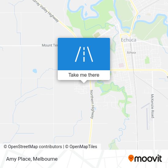 Amy Place map