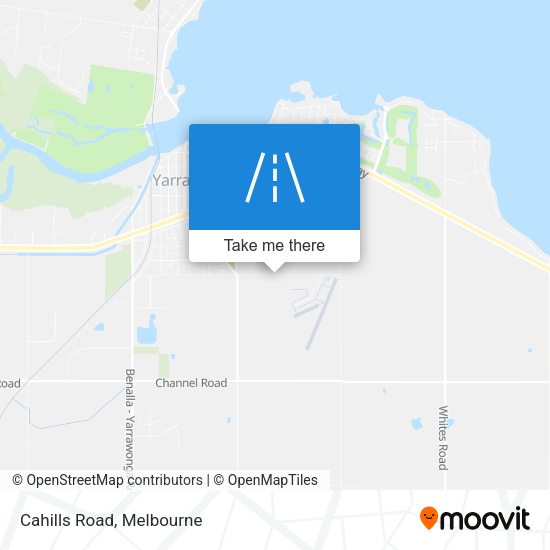 Cahills Road map