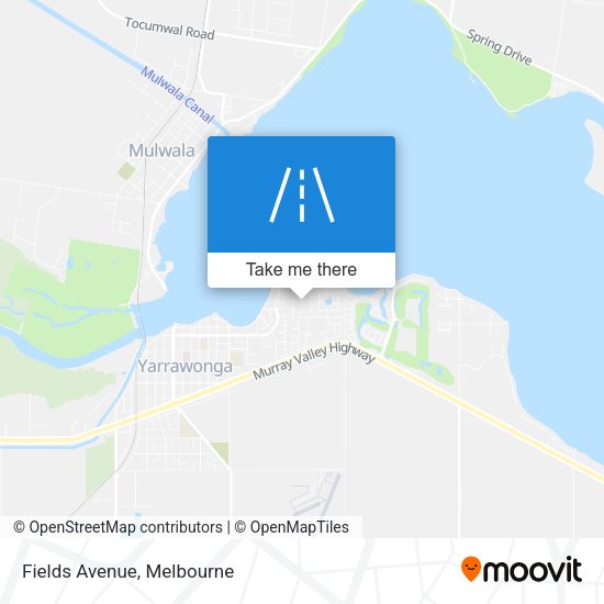 Fields Avenue map