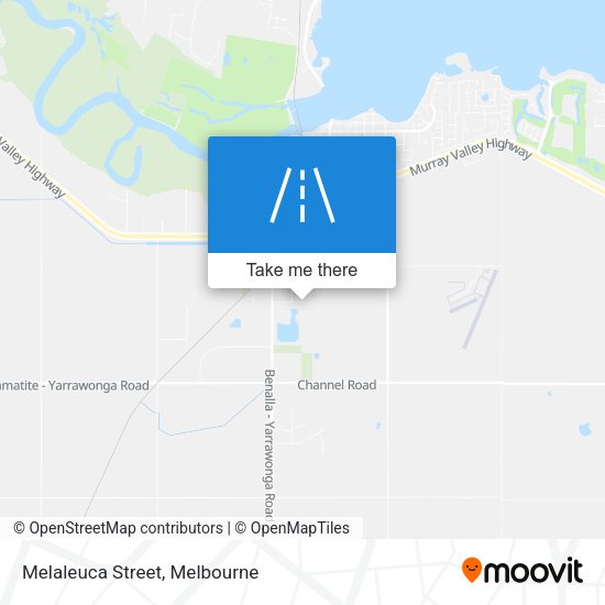 Melaleuca Street map