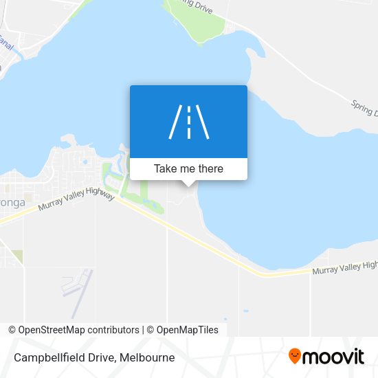 Campbellfield Drive map