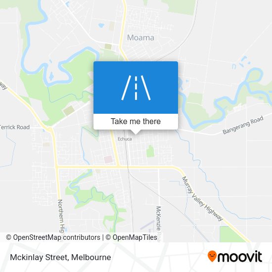 Mckinlay Street map