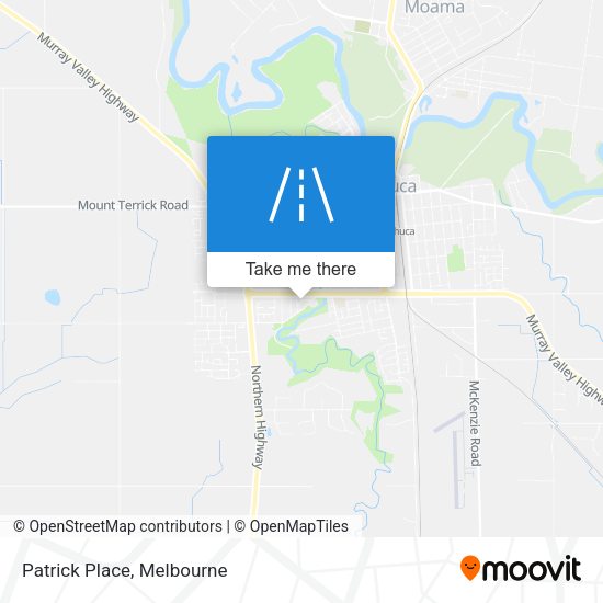 Patrick Place map