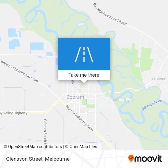 Glenavon Street map