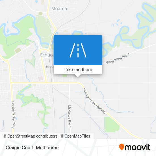 Craigie Court map