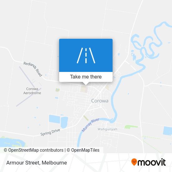 Armour Street map