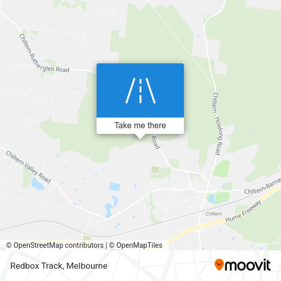 Redbox Track map