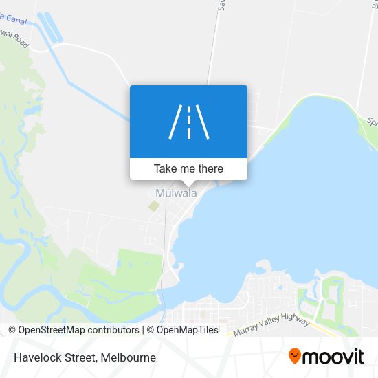 Havelock Street map