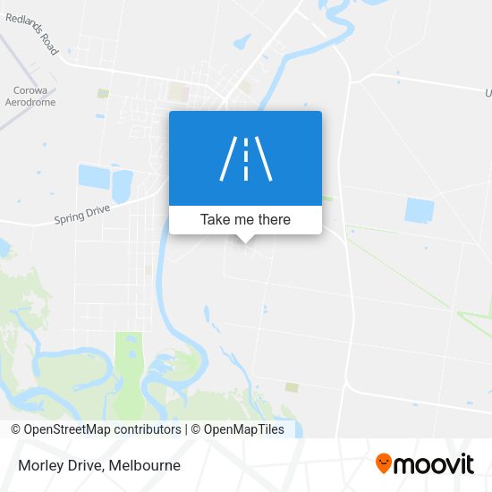 Morley Drive map