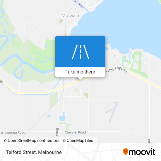 Telford Street map
