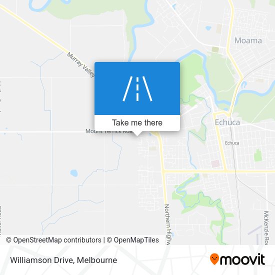 Williamson Drive map