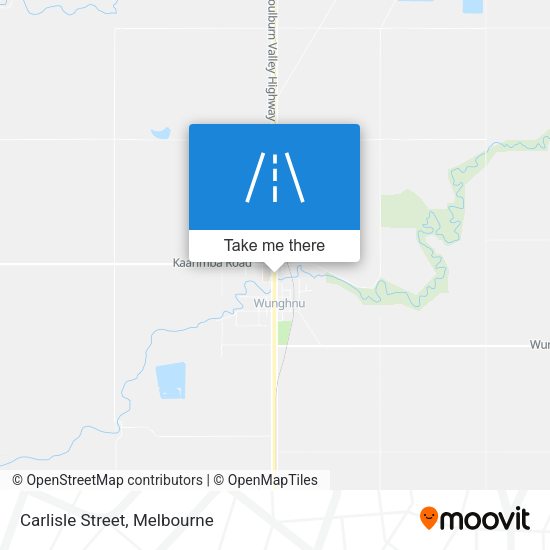 Carlisle Street map