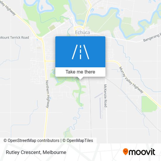Rutley Crescent map