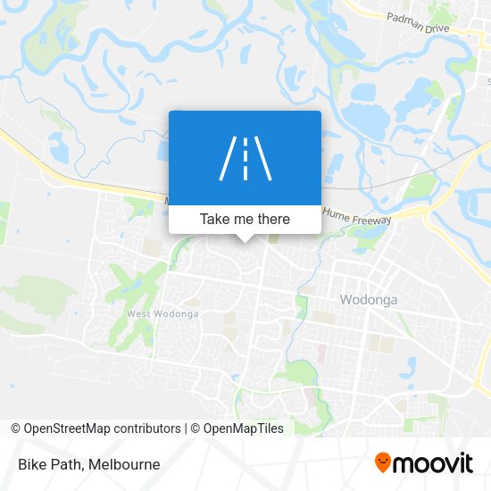 Bike Path map