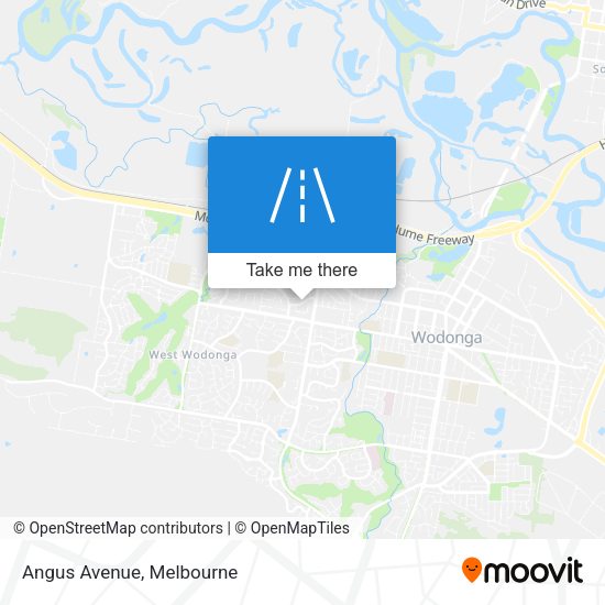 Angus Avenue map