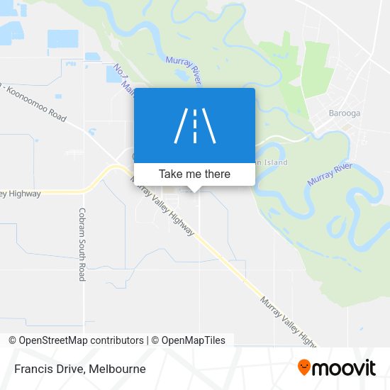 Francis Drive map