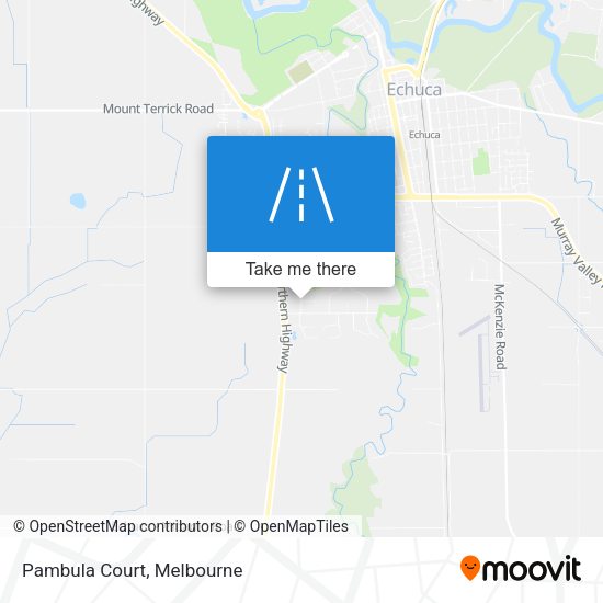 Pambula Court map