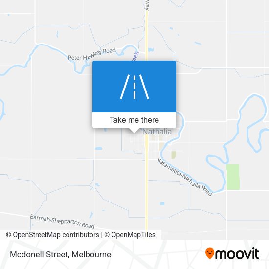 Mcdonell Street map