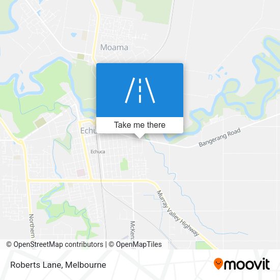 Roberts Lane map