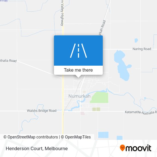 Henderson Court map