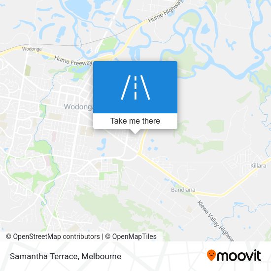 Samantha Terrace map
