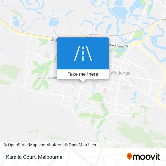 Karalla Court map
