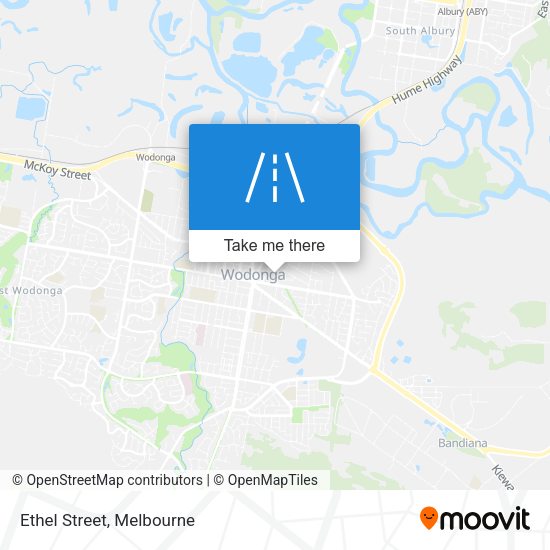 Ethel Street map