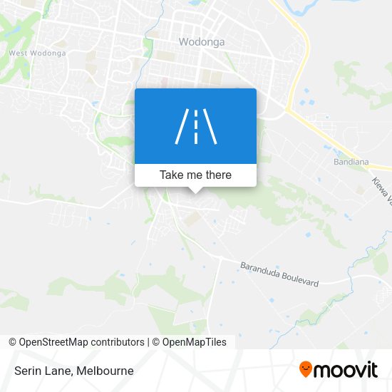 Serin Lane map