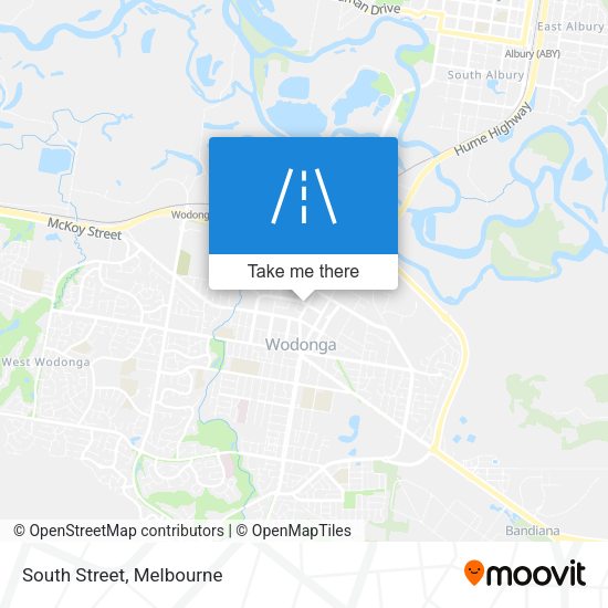 South Street map