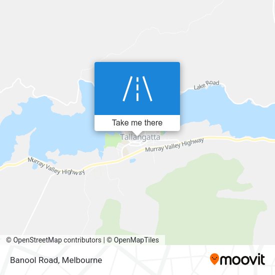 Banool Road map