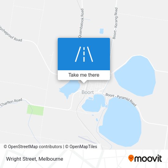 Wright Street map