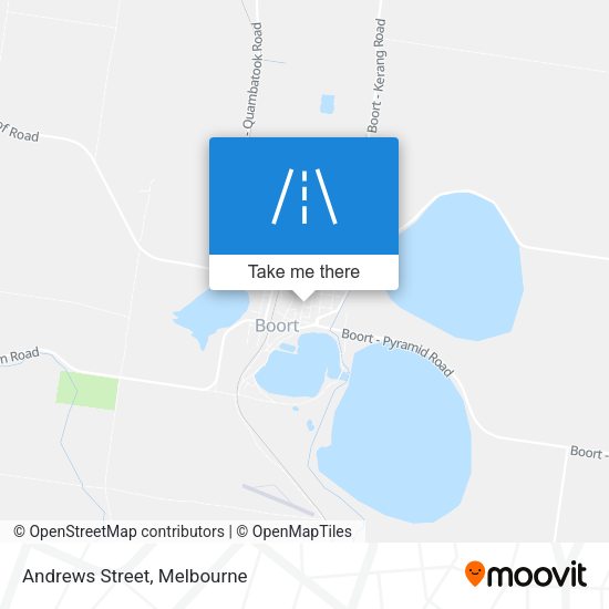 Andrews Street map