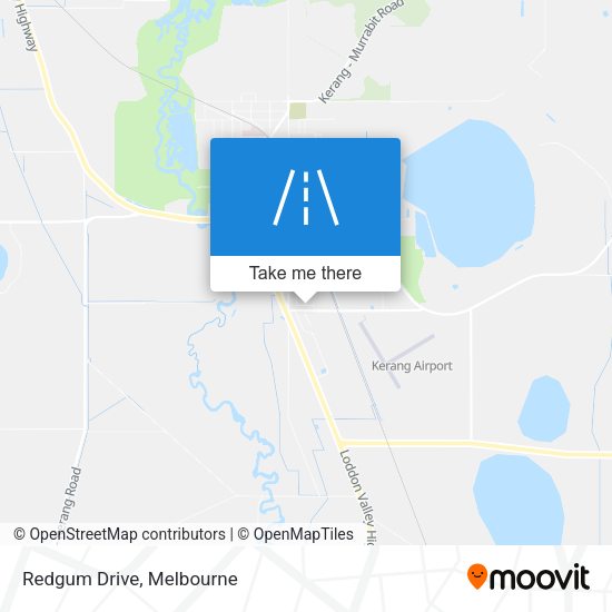 Redgum Drive map