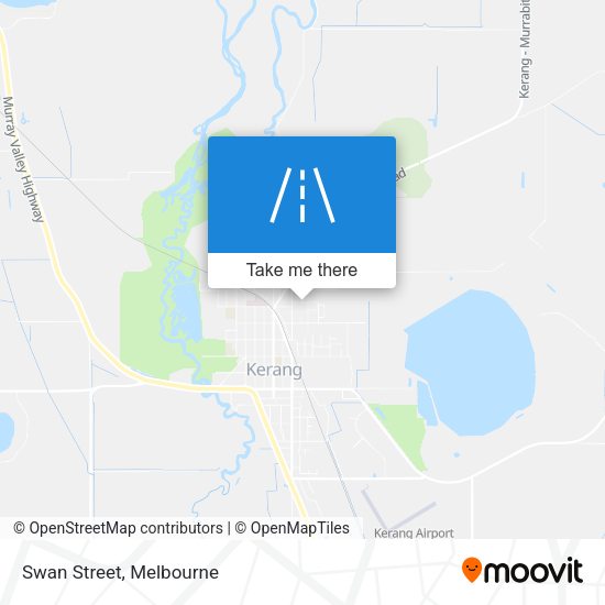 Swan Street map