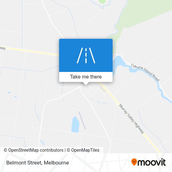Belmont Street map
