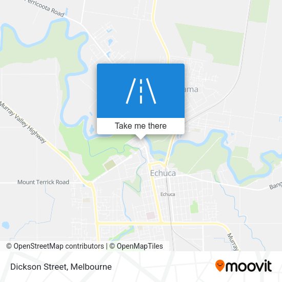 Dickson Street map