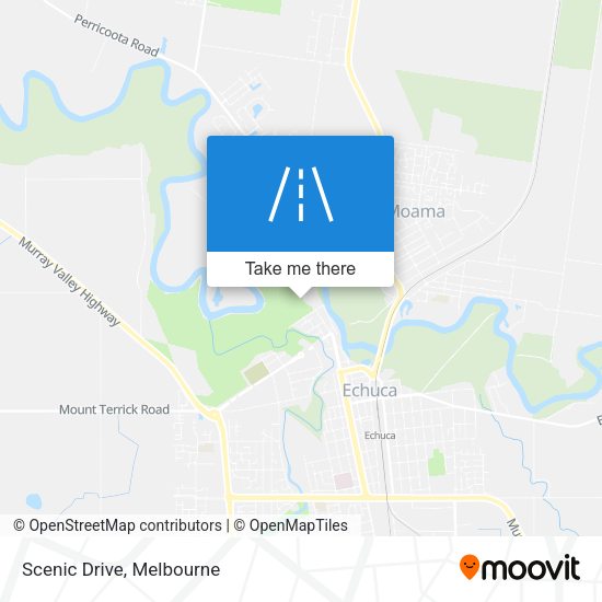 Scenic Drive map