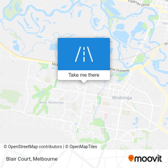 Blair Court map