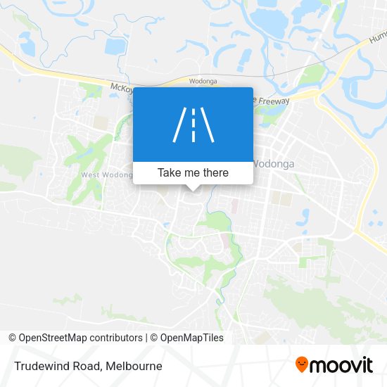 Trudewind Road map