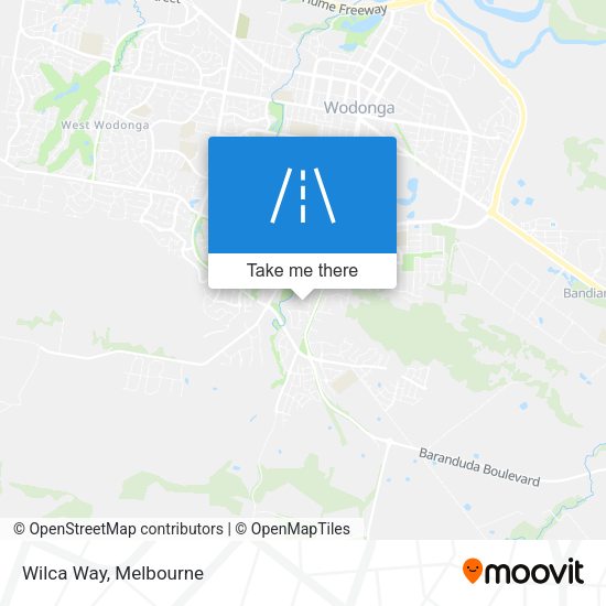 Wilca Way map