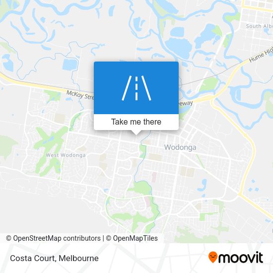 Costa Court map