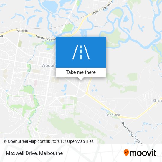 Maxwell Drive map