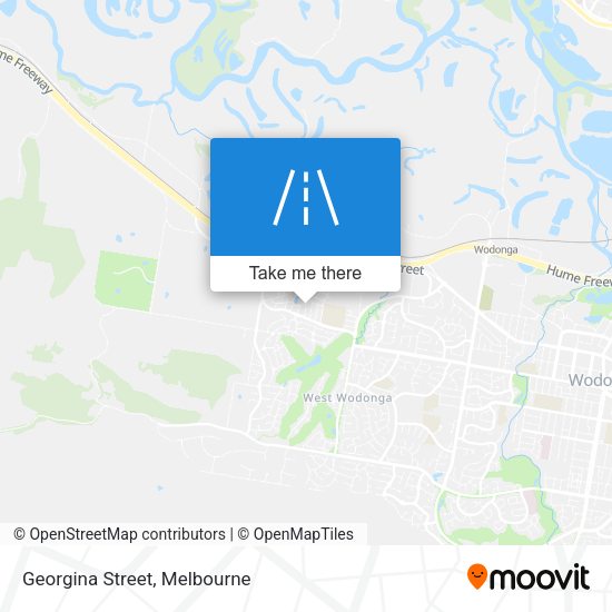 Georgina Street map