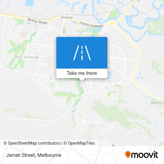 Jarrah Street map